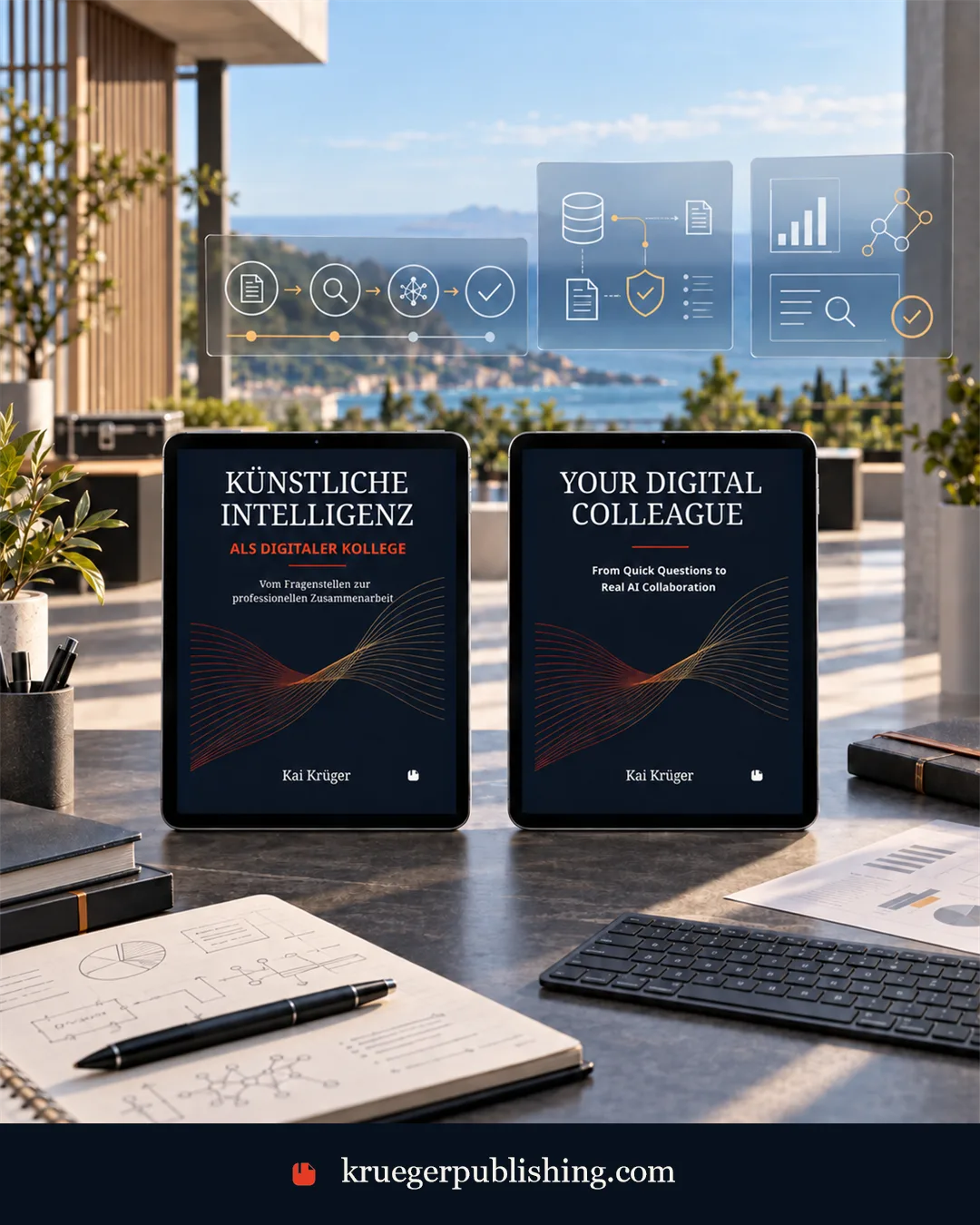 Digitaler Kollege und Your Digital Colleague in einer modernen Arbeitsumgebung